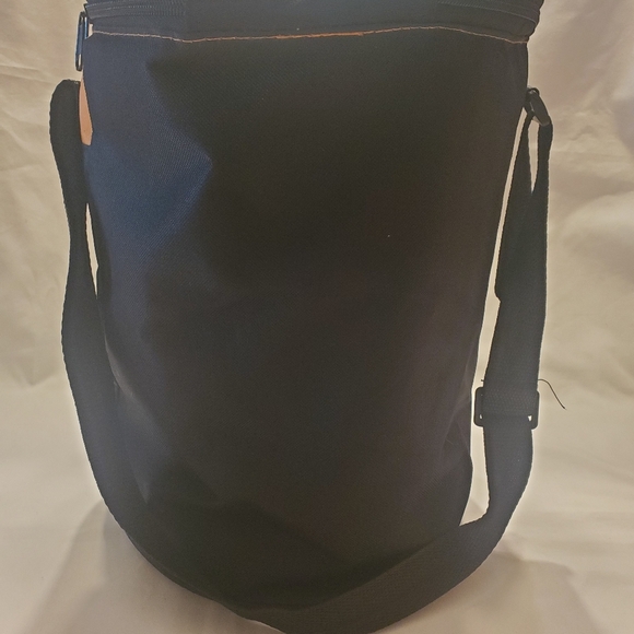 Ole Smoky Tennessee Moonshine Round Cooler Bag Orange and Black - Picture 2 of 5